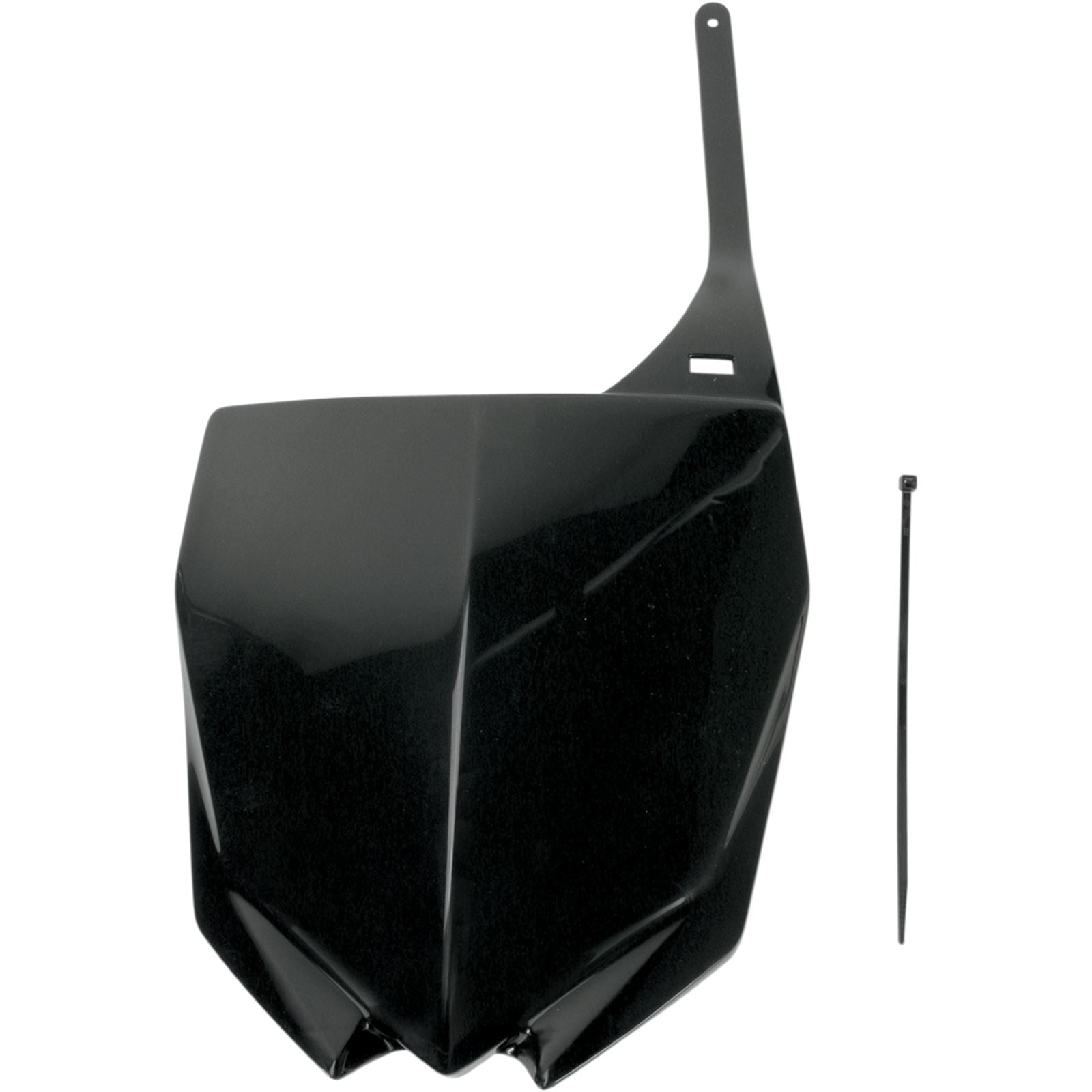 UFO Plastics Number Plate - YZF '10 - Black [MPN: YA04813-001]_486486
