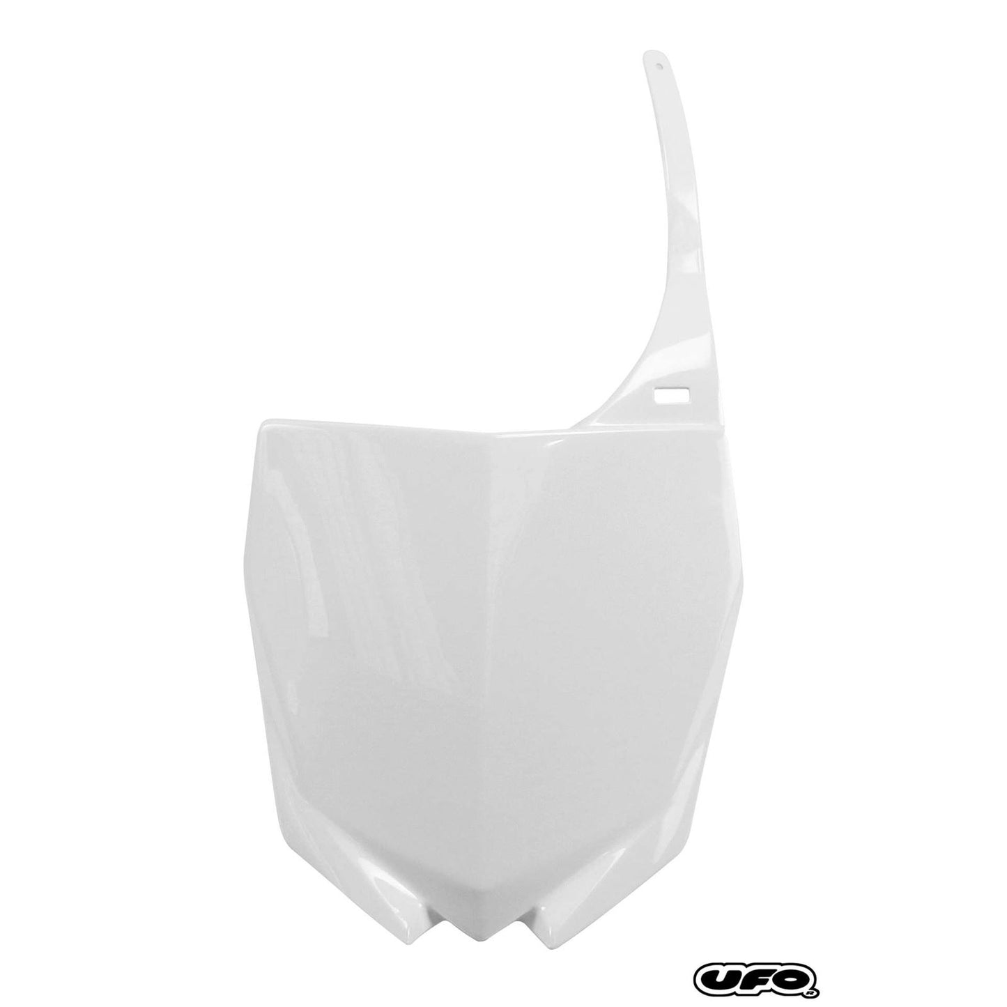 UFO Plastics Number Plate - YZF '10 - White [MPN: YA04813-046]_82620