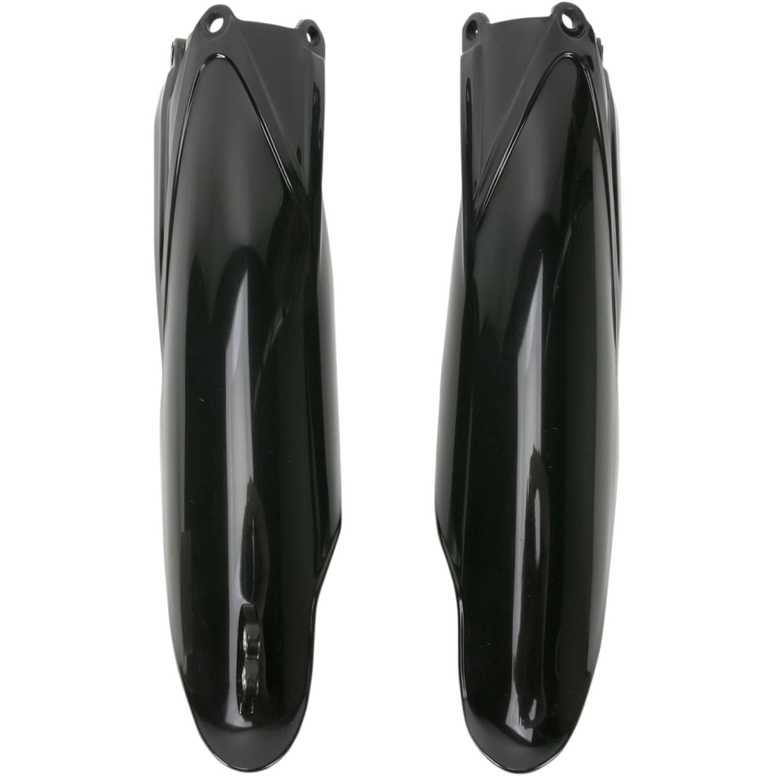 UFO Plastics Fork Cover - Black - YZF - '10 [MPN: YA04814-001]_486302