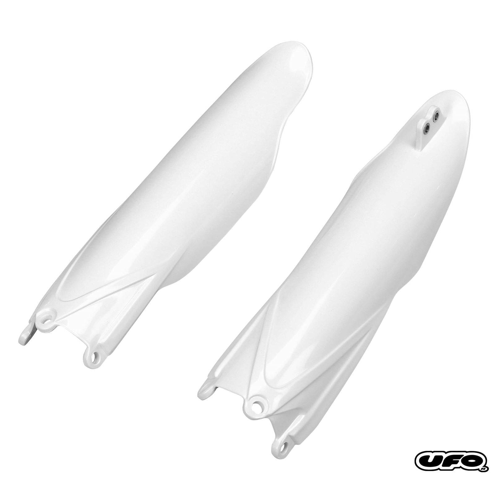 UFO Plastics Fork Cover - White - YZF - '10 [MPN: YA04814-046]_82621