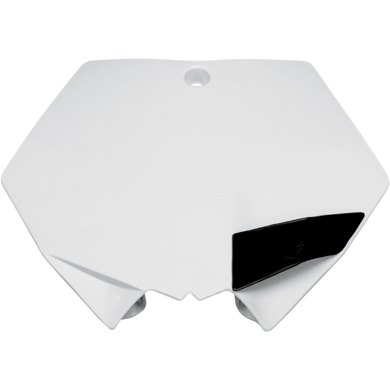 UFO Plastics Number Plate for KTM SX - White [MPN: KT03093-047]_486449
