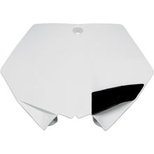 UFO Plastics Number Plate for KTM SX - White [MPN: KT03093-047]_486449