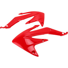 UFO Plastics Radiator Shrouds fits Honda CRF 450 X - Red [MPN: HO04634-070]_486500