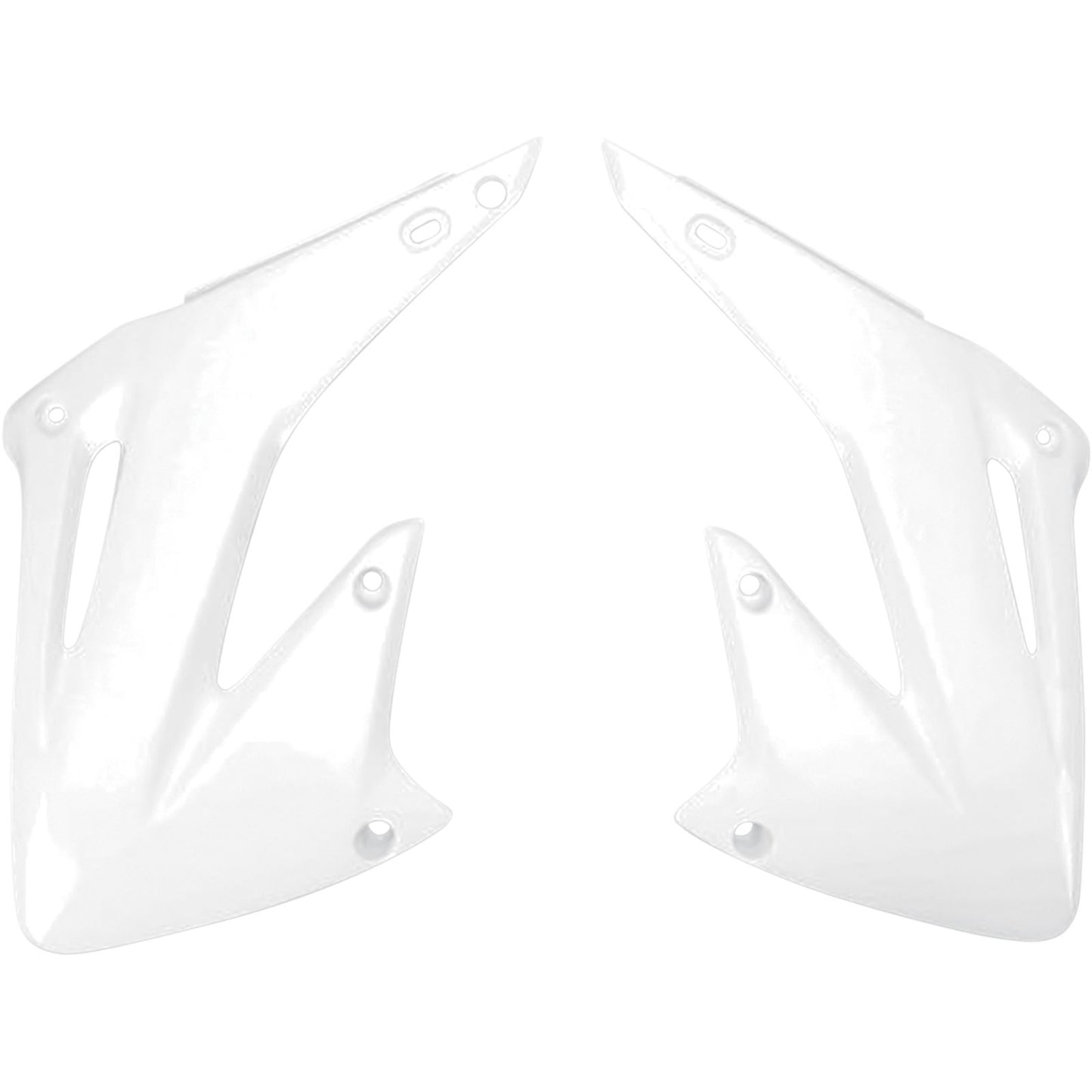 UFO Plastics Radiator Covers - '02 CR - White [MPN: HO03689-041]_487072