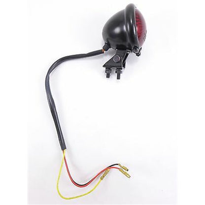 2FastMoto Bates Style Black Retro Mini Taillight 12 Volt LED Tail/Brake Light 2fm-62-21520_652889