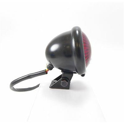 2FastMoto Bates Style Black Retro Mini Taillight 12 Volt LED Tail/Brake Light 2fm-62-21520_652888