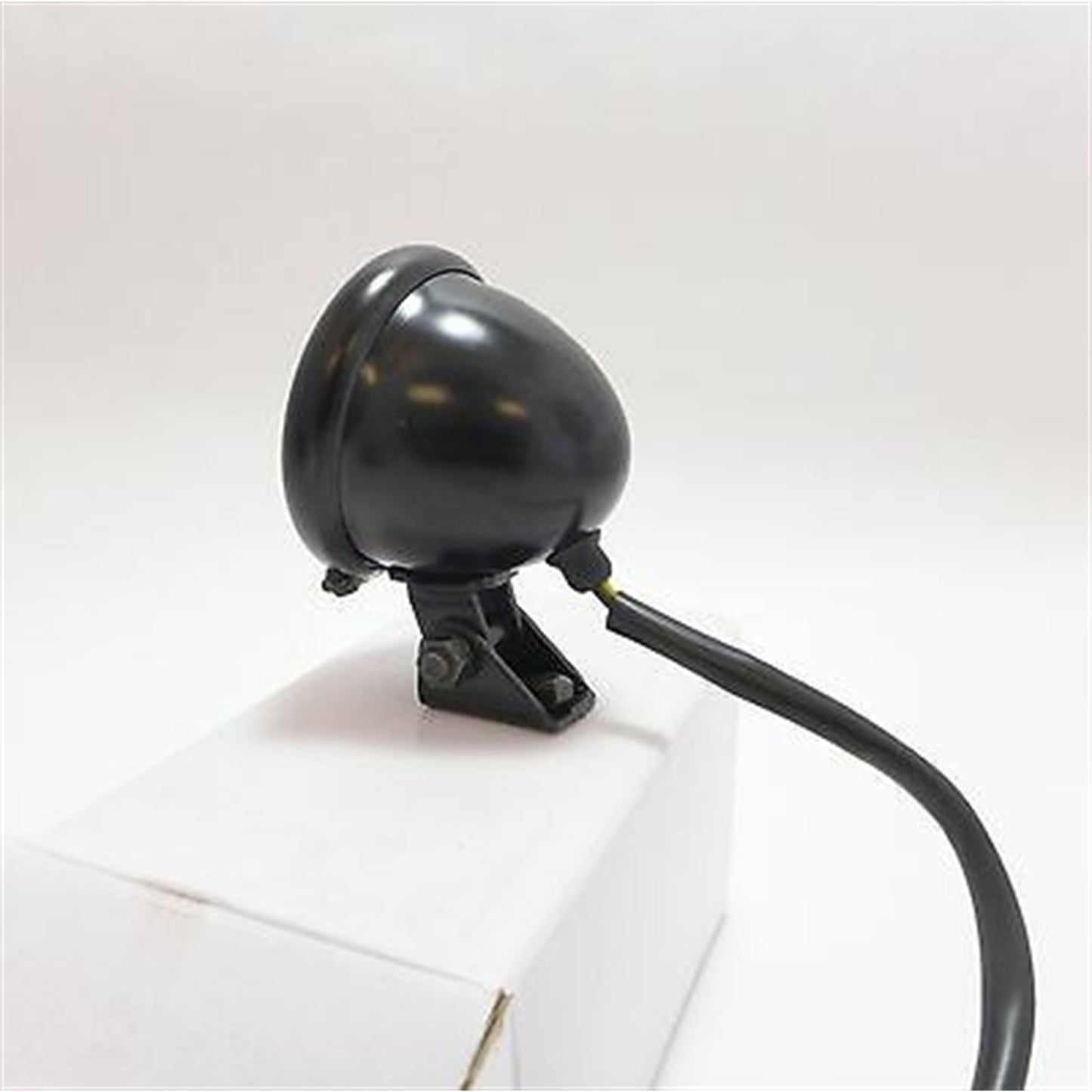 2FastMoto Bates Style Black Retro Mini Taillight 12 Volt LED Tail/Brake Light 2fm-62-21520_658537