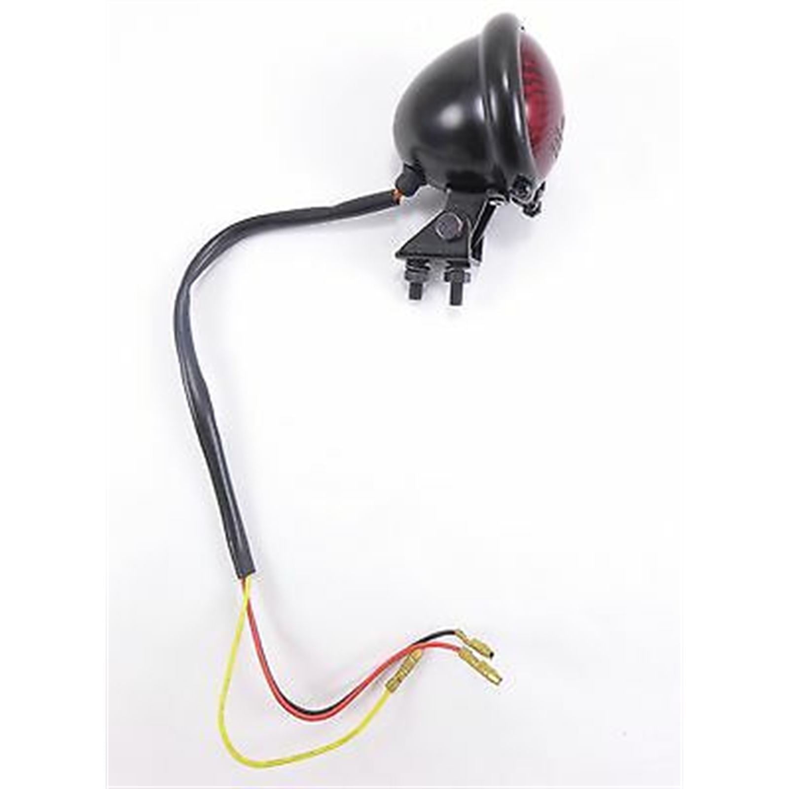 2FastMoto Bates Style Black Retro Mini Taillight 12 Volt LED Tail/Brake Light 2fm-62-21520_626357