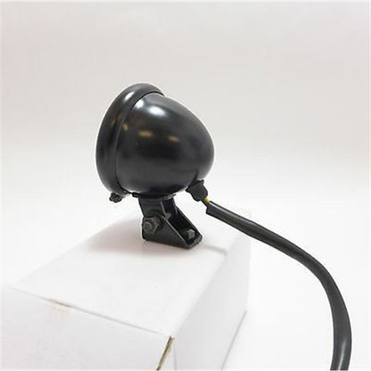 2FastMoto Bates Style Black Retro Mini Taillight 12 Volt LED Tail/Brake Light 2fm-62-21520_626355