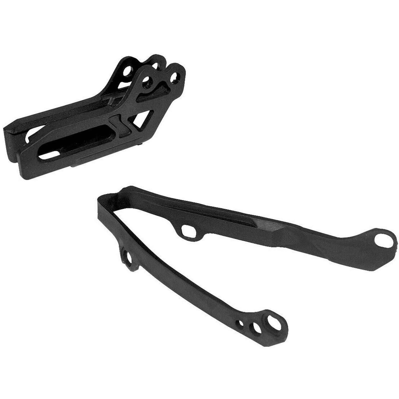 UFO Plastics Chain Guide and Slider Kit Black [MPN: SU04925-001]_875506