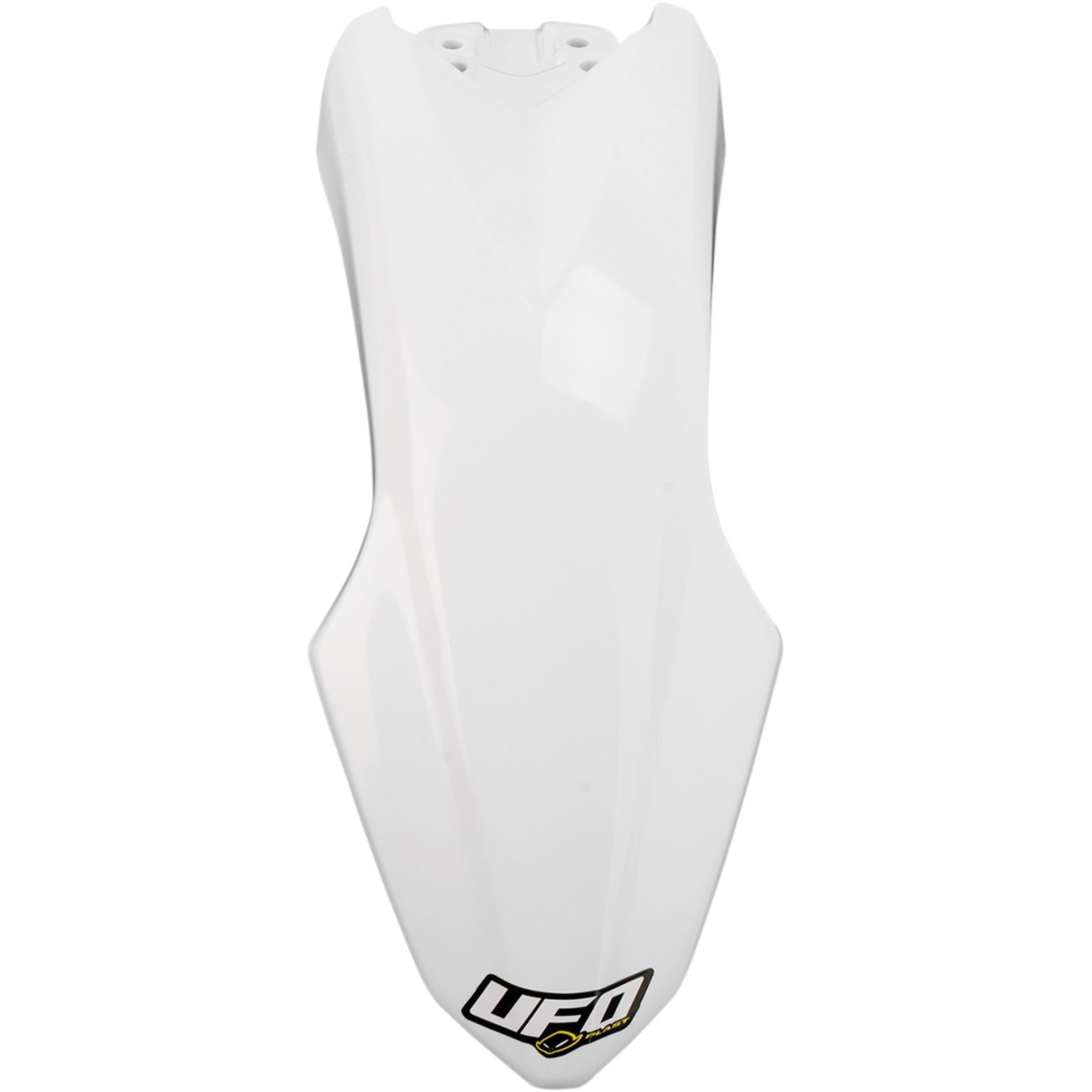 UFO Plastics Front Fender - White - KLX110 [MPN: KA04714-047]_487631