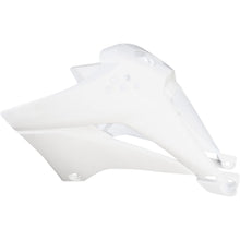 UFO Plastics Radiator Shroud for Kawasaki KLX 110 - White [MPN: KA04716-047]_486504