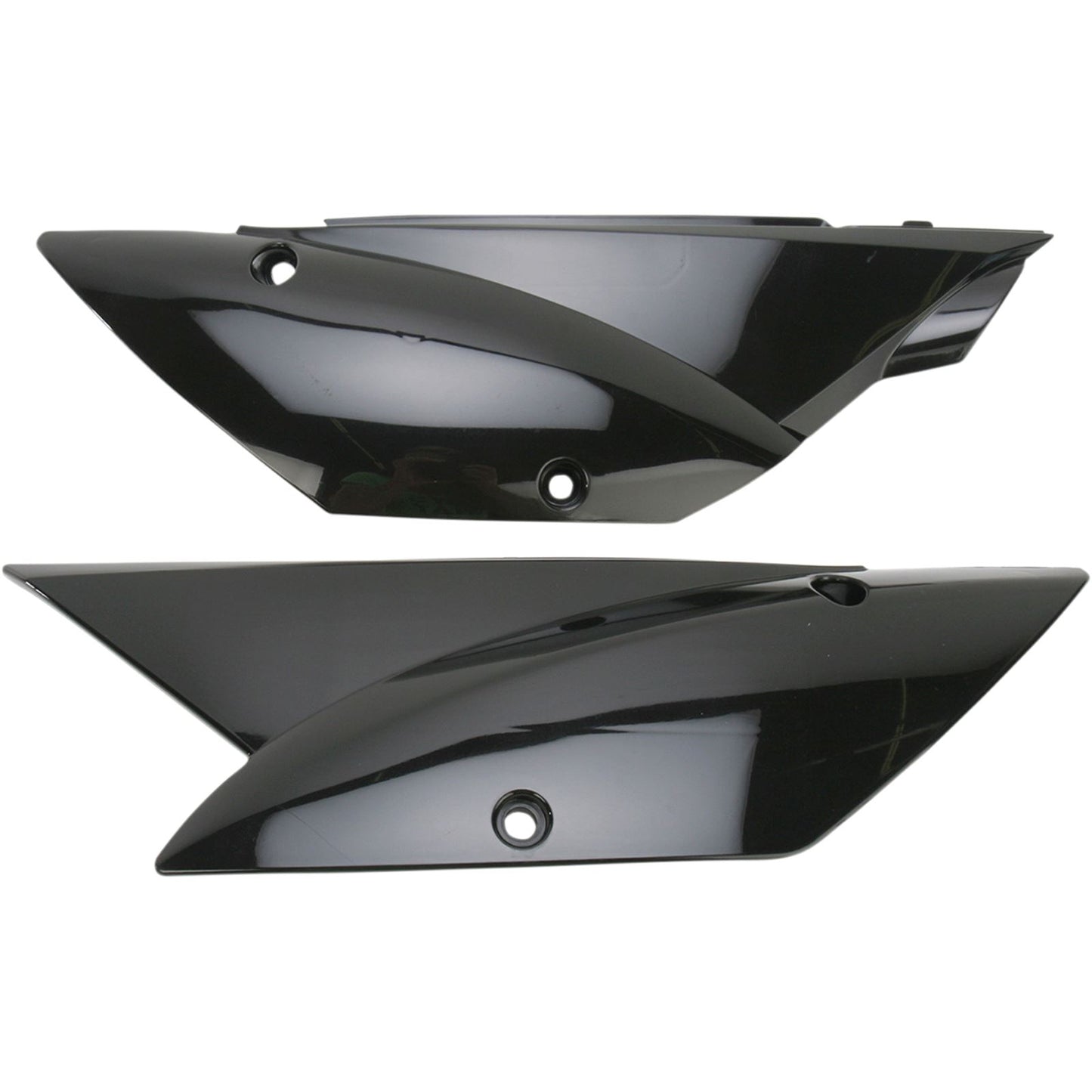 UFO Plastics Side Panels - KLX 110 - Black [MPN: KA04717-001]_486509