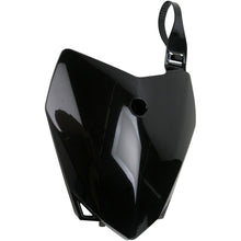 UFO Plastics Number Plate - Black - KLX 110 [MPN: KA04718-001]_486512