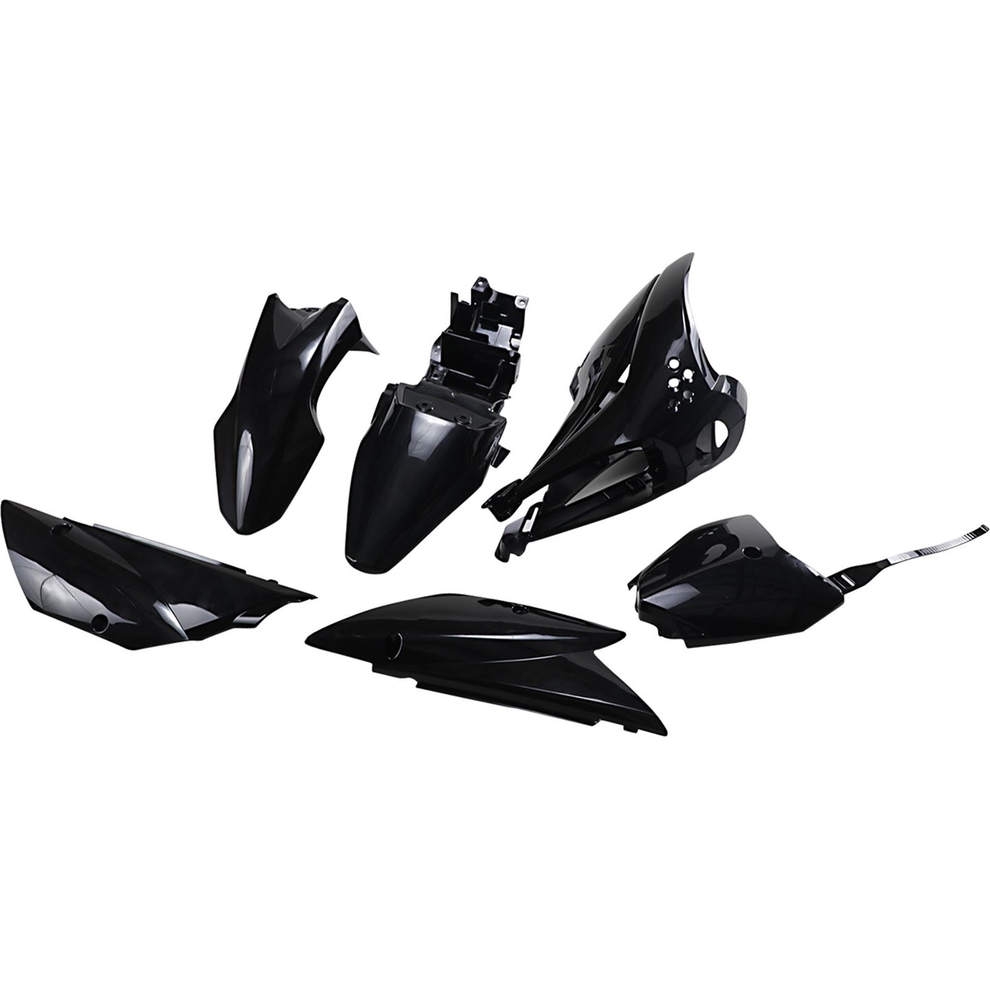 UFO Plastics Body Kit - Black - KLX110 [MPN: KA37003-001]_1040873