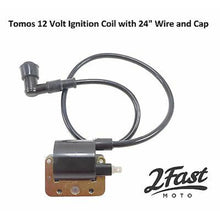 2FastMoto 12 Volt Ignition Coil with Wire Cable 90 Degree Spark Plug Cap  631-700combo_662946