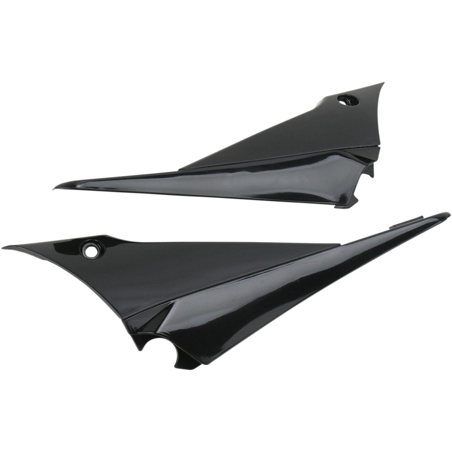 UFO Plastics Radiator Shrouds - YZF 450 '11 - Black [MPN: YA04829-001]_486530