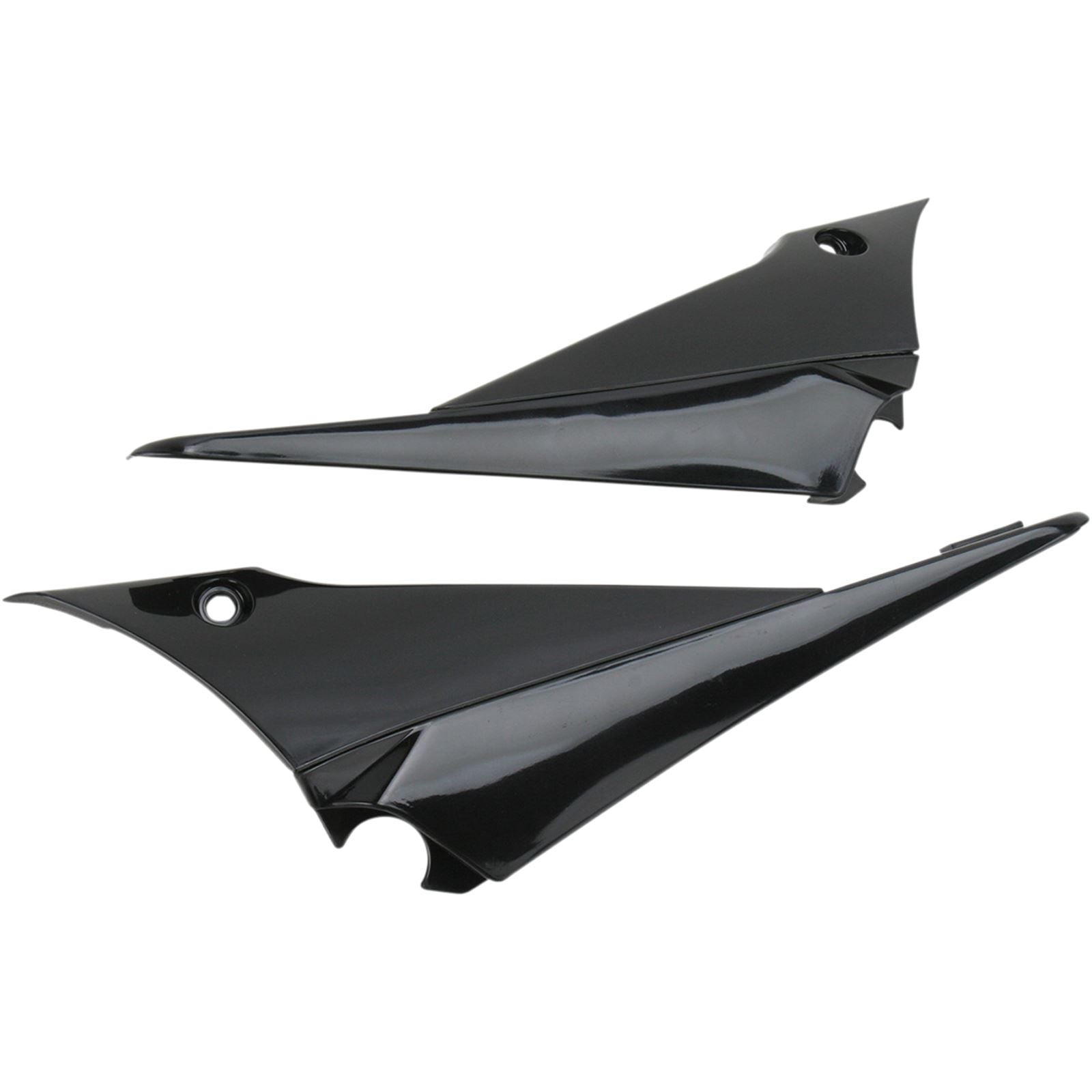 UFO Plastics Radiator Shrouds - YZF 450 '11 - Black [MPN: YA04829-001]_486530
