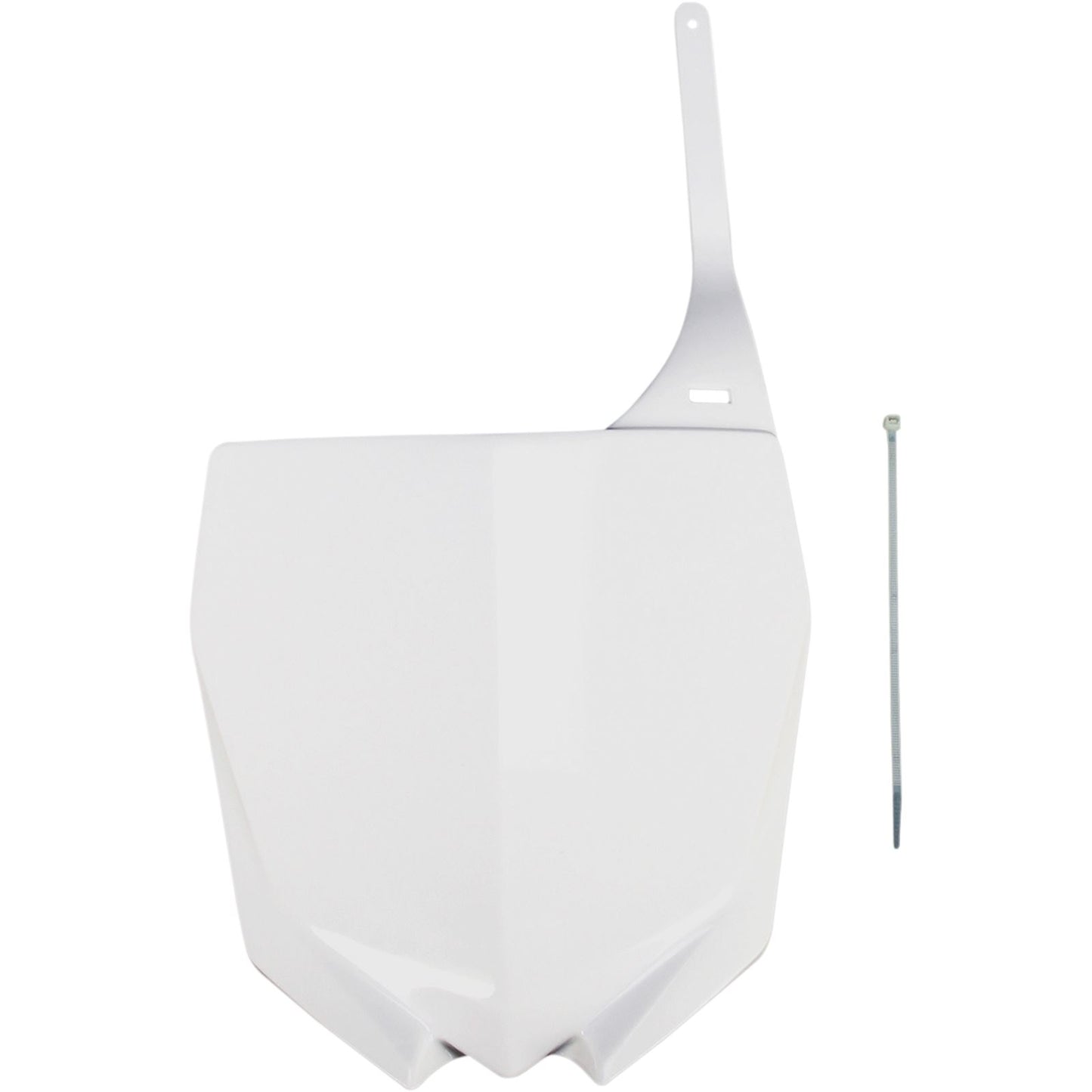 UFO Plastics Restyled Number Plate - YZ 2 to 4 Stroke - White [MPN: YA04832-046]_486549