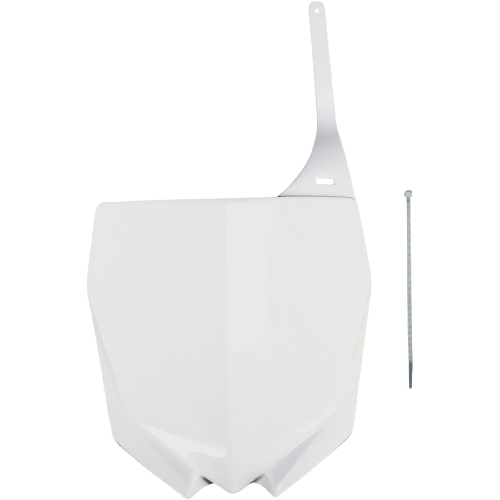 UFO Plastics Restyled Number Plate - YZ 2 to 4 Stroke - White [MPN: YA04832-046]_486549
