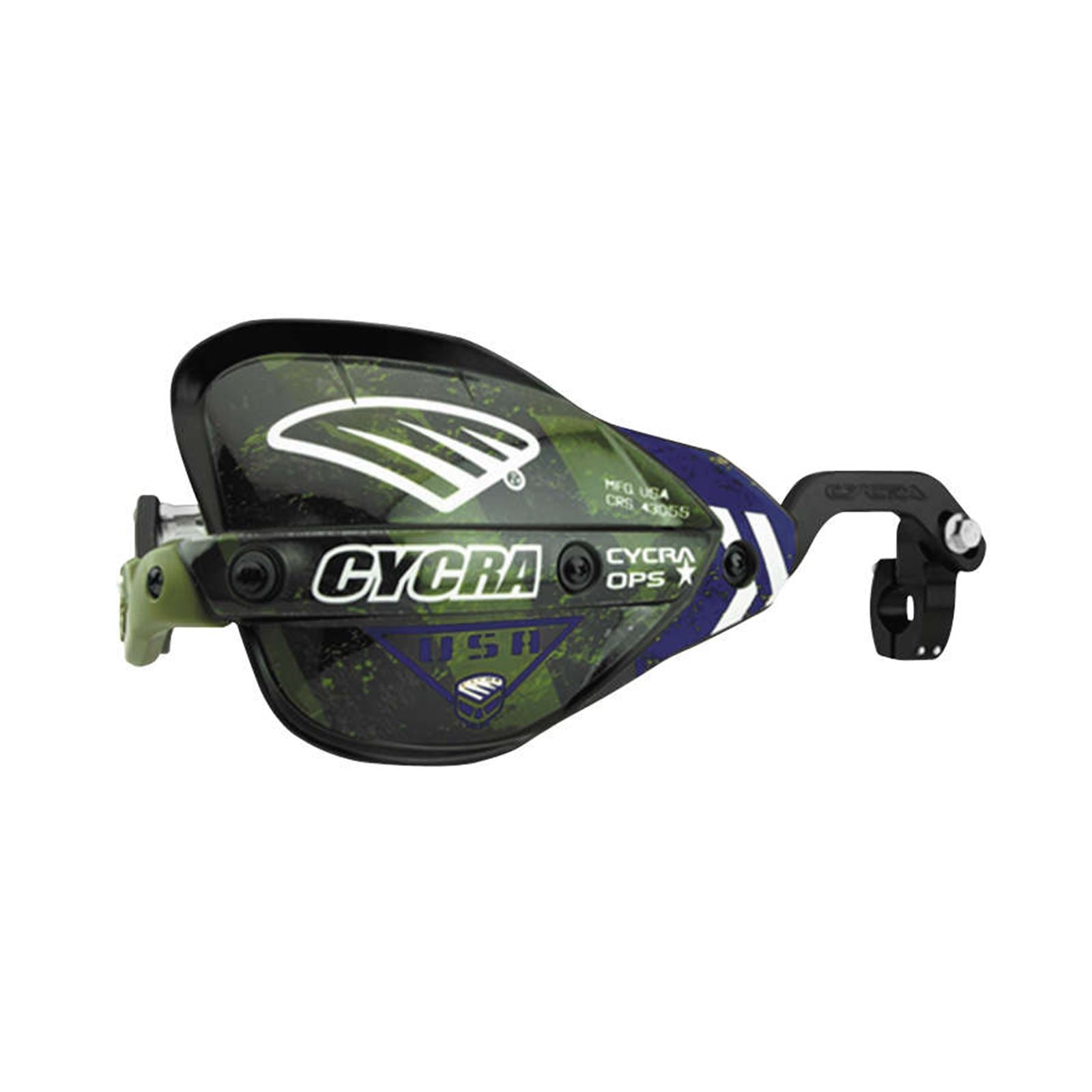 Cycra Blue Center Reach Mount OPS Handguards [MPN: 1CYC-7404-62X]_82804