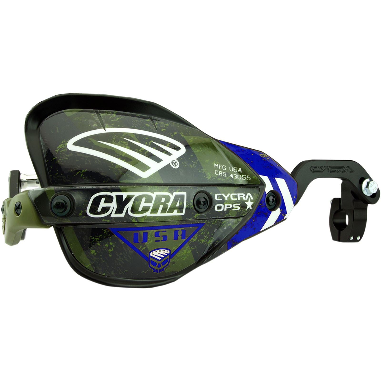 Cycra Blue Center Reach Mount OPS Handguards [MPN: 1CYC-7404-62X]_369826