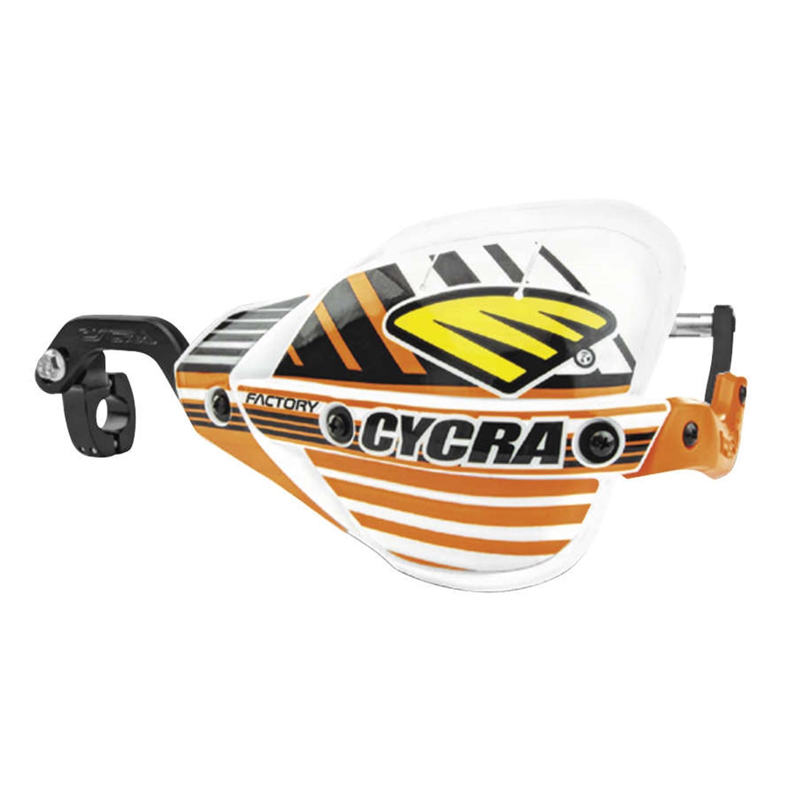 Cycra Orange Center Reach Mount Factory Edition Handguards [MPN: 1CYC-7406-22X]_82817