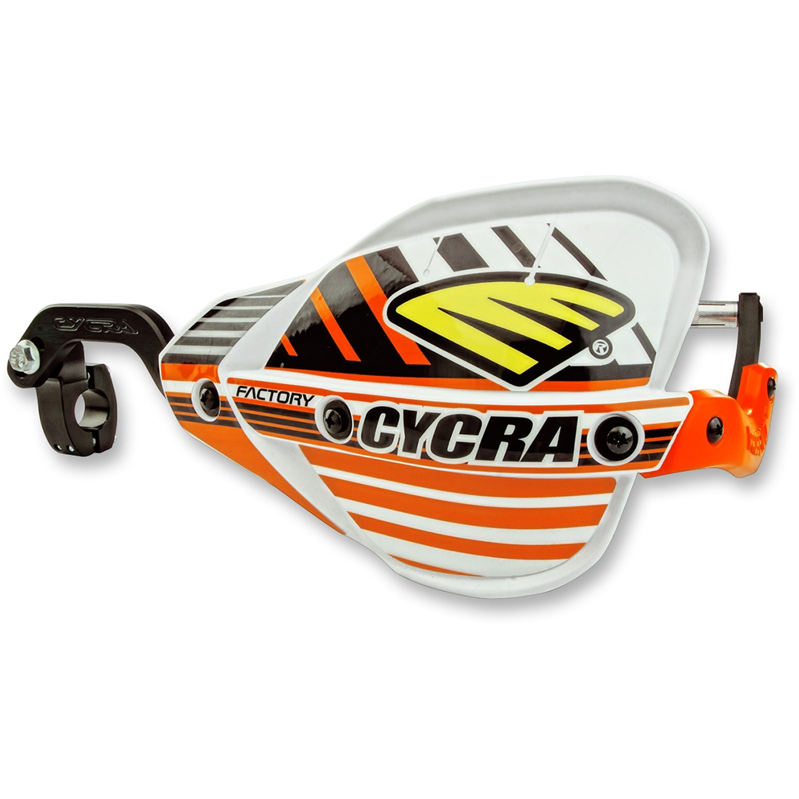 Cycra Orange Center Reach Mount Factory Edition Handguards [MPN: 1CYC-7406-22X]_369832