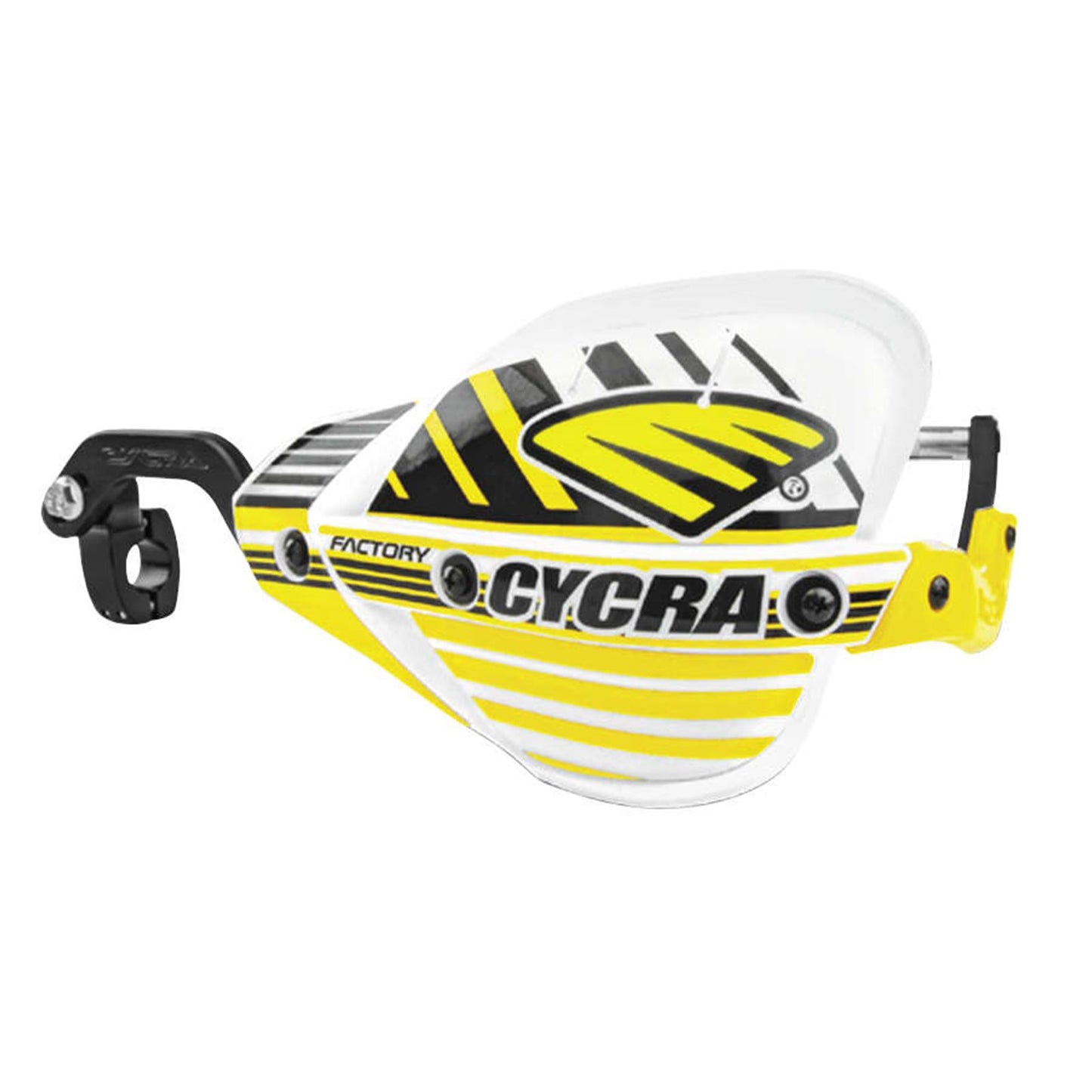 Cycra Yellow Center Reach Mount Factory Edition Handguards [MPN: 1CYC-7406-55X]_82819