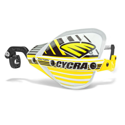 Cycra Yellow Center Reach Mount Factory Edition Handguards [MPN: 1CYC-7406-55X]_1453518