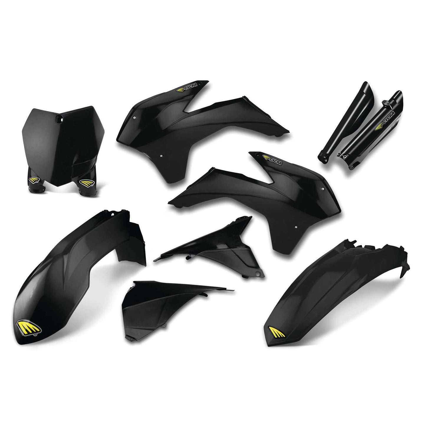 Cycra Body Kit - Powerflow - Black [MPN: 1CYC-9314-12]_82837