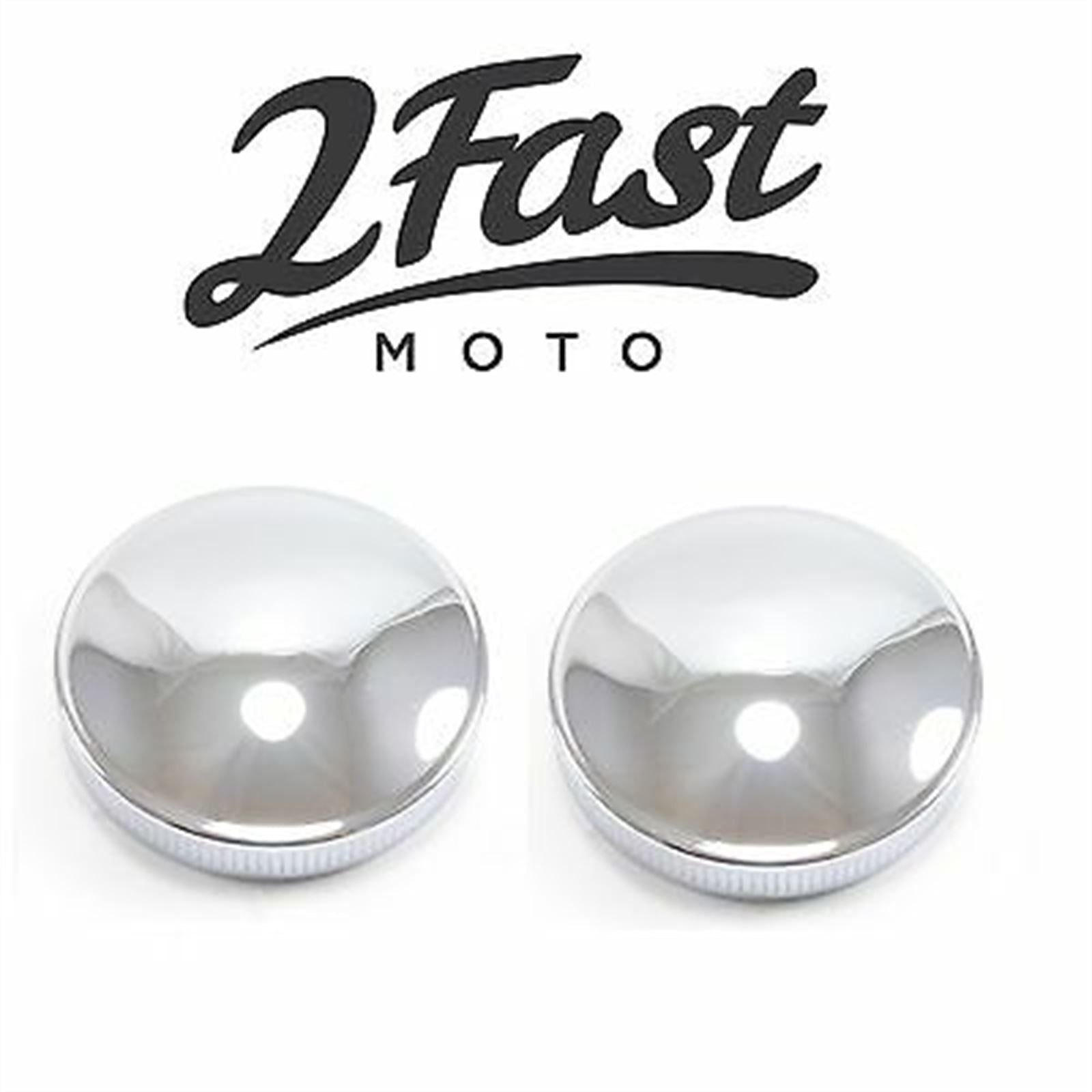 2FastMoto Gas Cap Set Vented and Non-Vented for Early Harley tanks [MPN: 61103-36]_623449