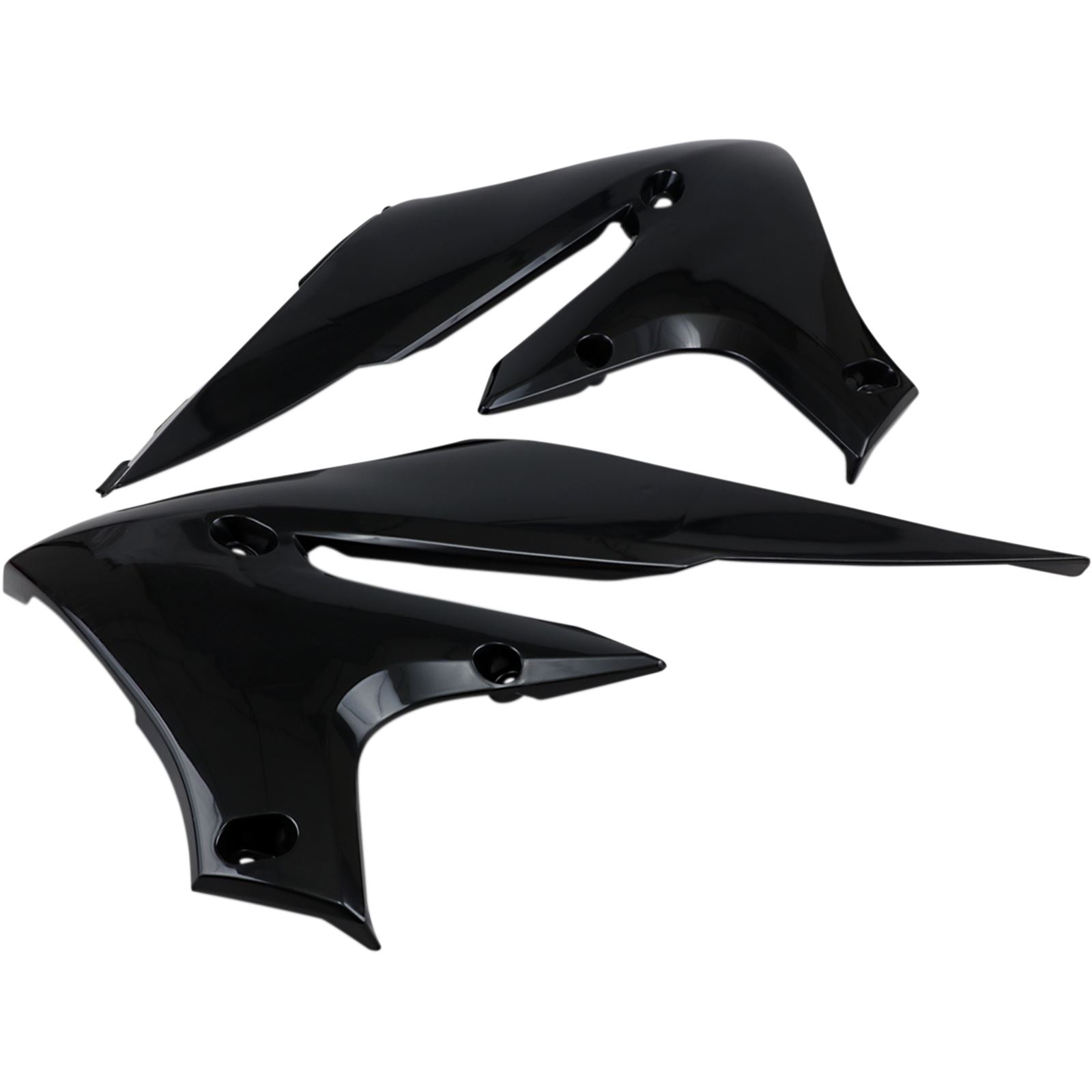 Cycra PowerFlow Shrouds YZF18 without ABX Black [MPN: 1CYC-1784-12]_369715