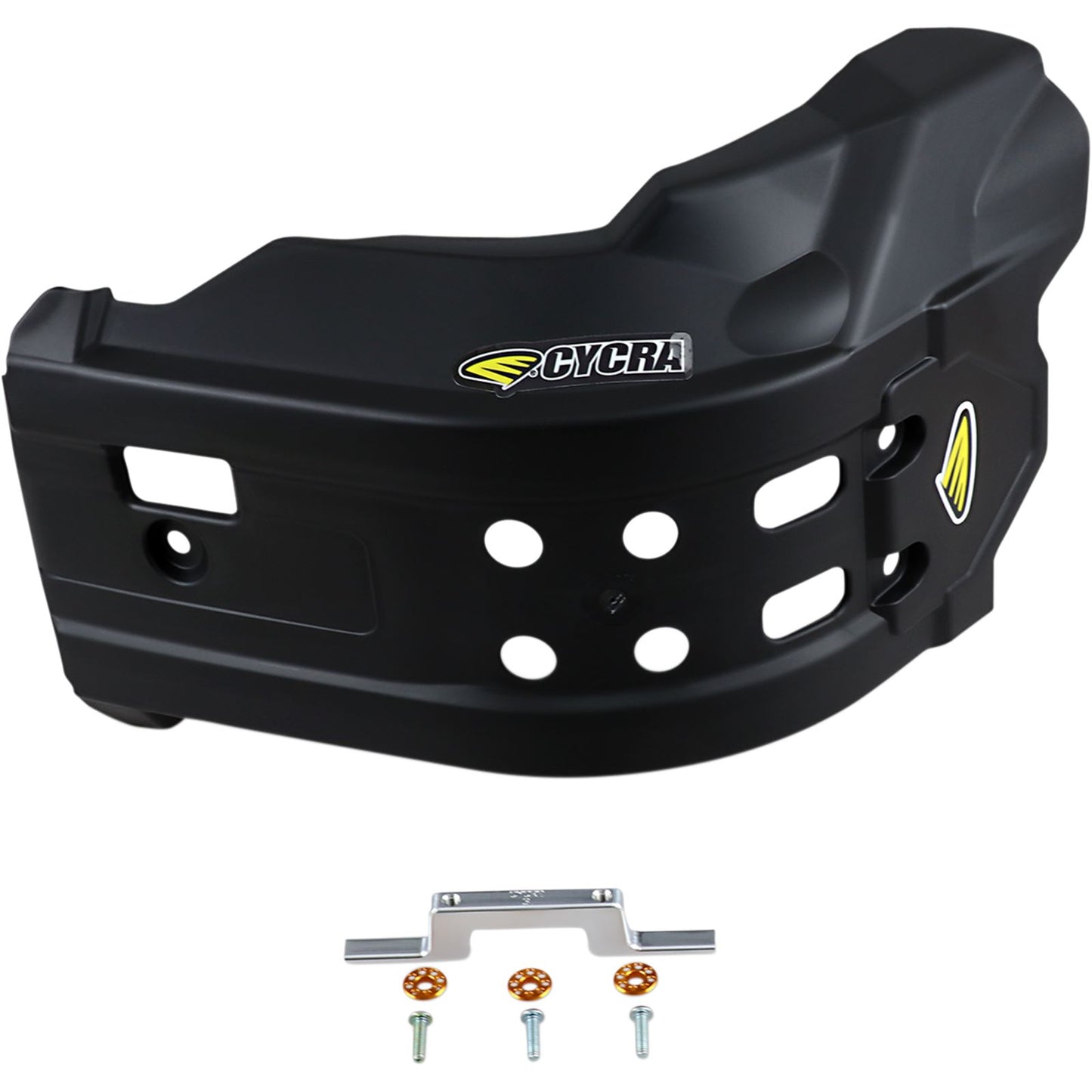 Cycra Skid Plate - Black - for Yamaha [MPN: 1CYC-6239-12]_369544