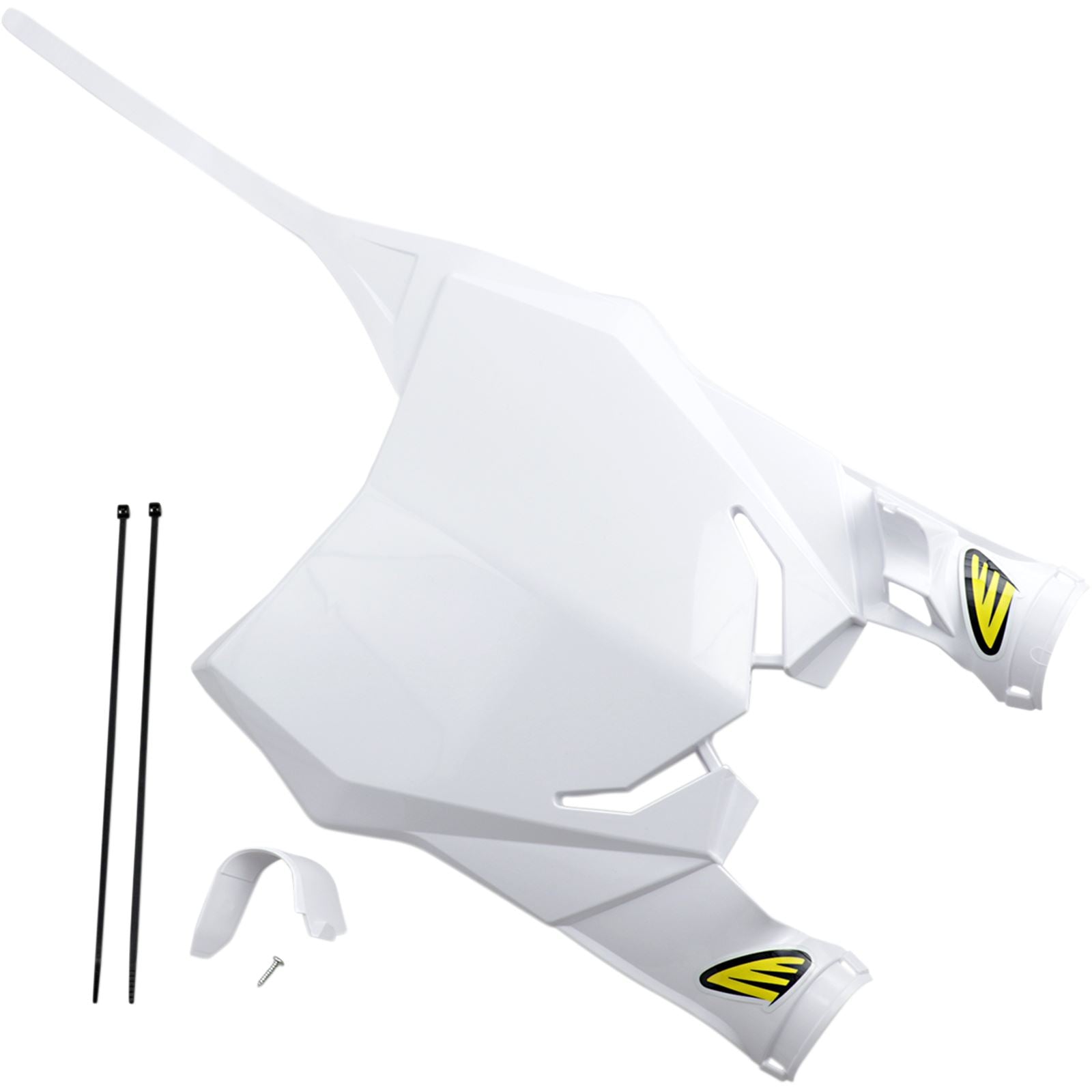 Cycra Stadium Number Plate - RMZ450 '18 - White [MPN: 1CYC-0704-42]_369711