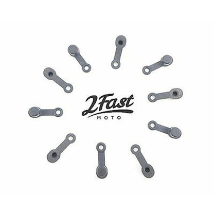 2FastMoto 10 Pack Brake Caliper Bleed Screw With Rubber Cap Universal 2fm-30125rx10_626521