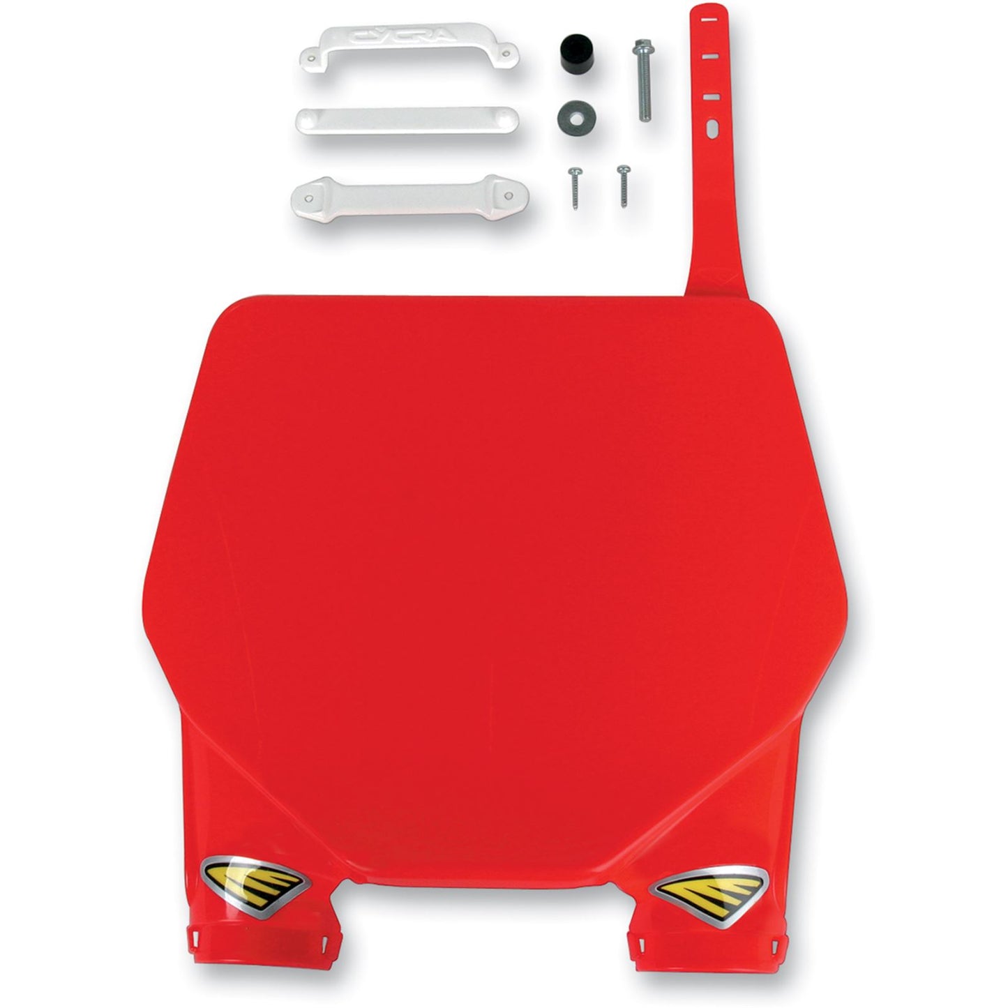 Cycra Stadium Number Plate for Honda CRF - Red [MPN: 1CYC-1205-32]_369564