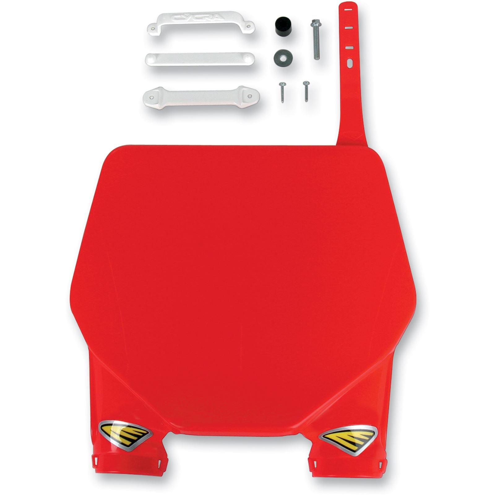 Cycra Stadium Number Plate for Honda CRF - Red [MPN: 1CYC-1205-32]_369564