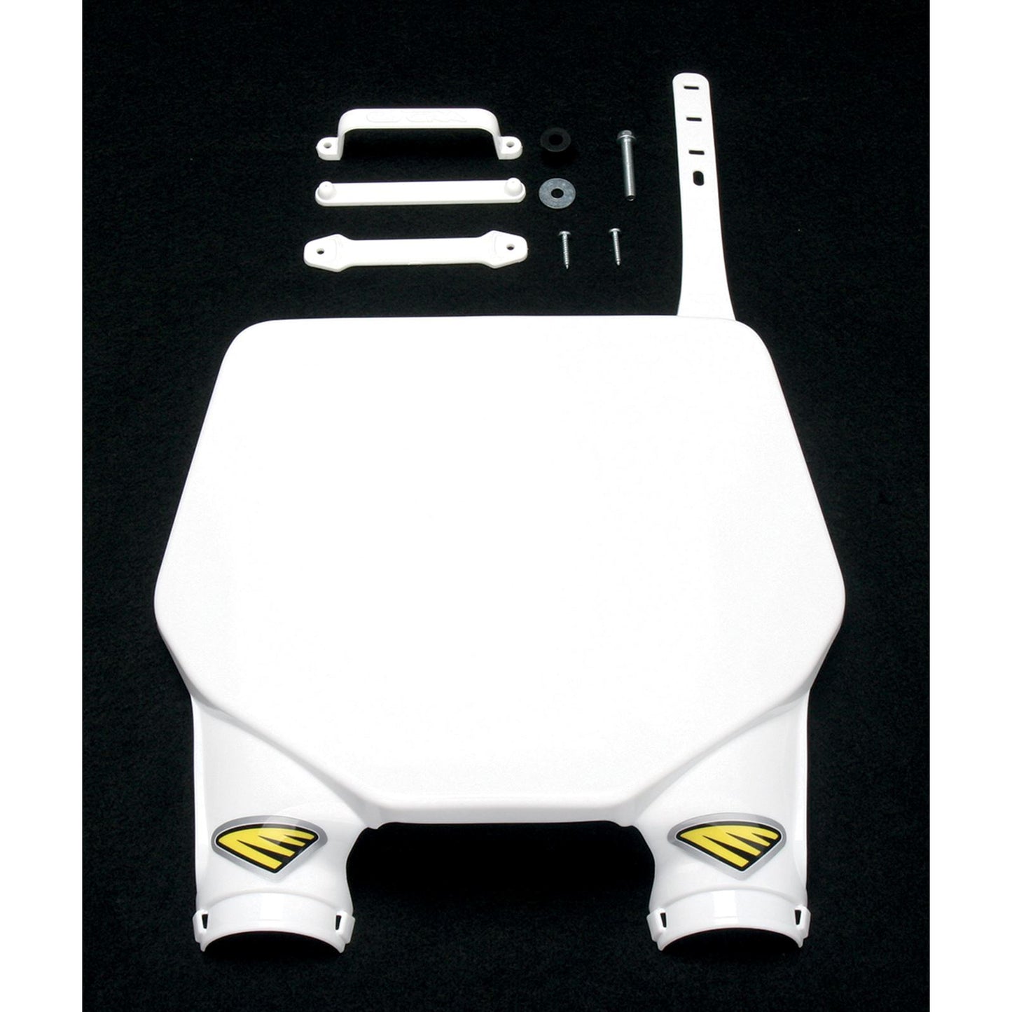 Cycra Stadium Number Plate for Honda CRF - White [MPN: 1CYC-1205-42]_369566