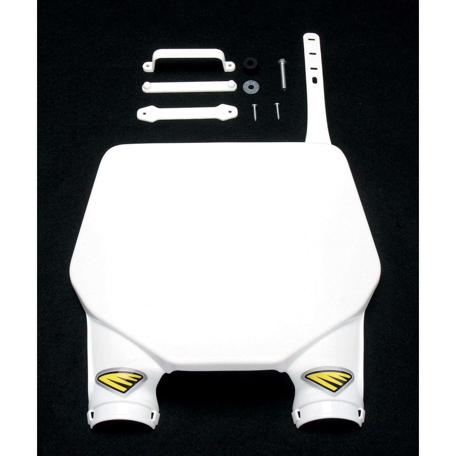 Cycra Stadium Number Plate for Honda CRF - White [MPN: 1CYC-1205-42]_369566