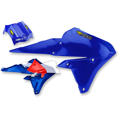 Cycra PowerFlow Intake Radiator Shrouds for Yamaha Blue [MPN: 1CYC-1775-62]_369554