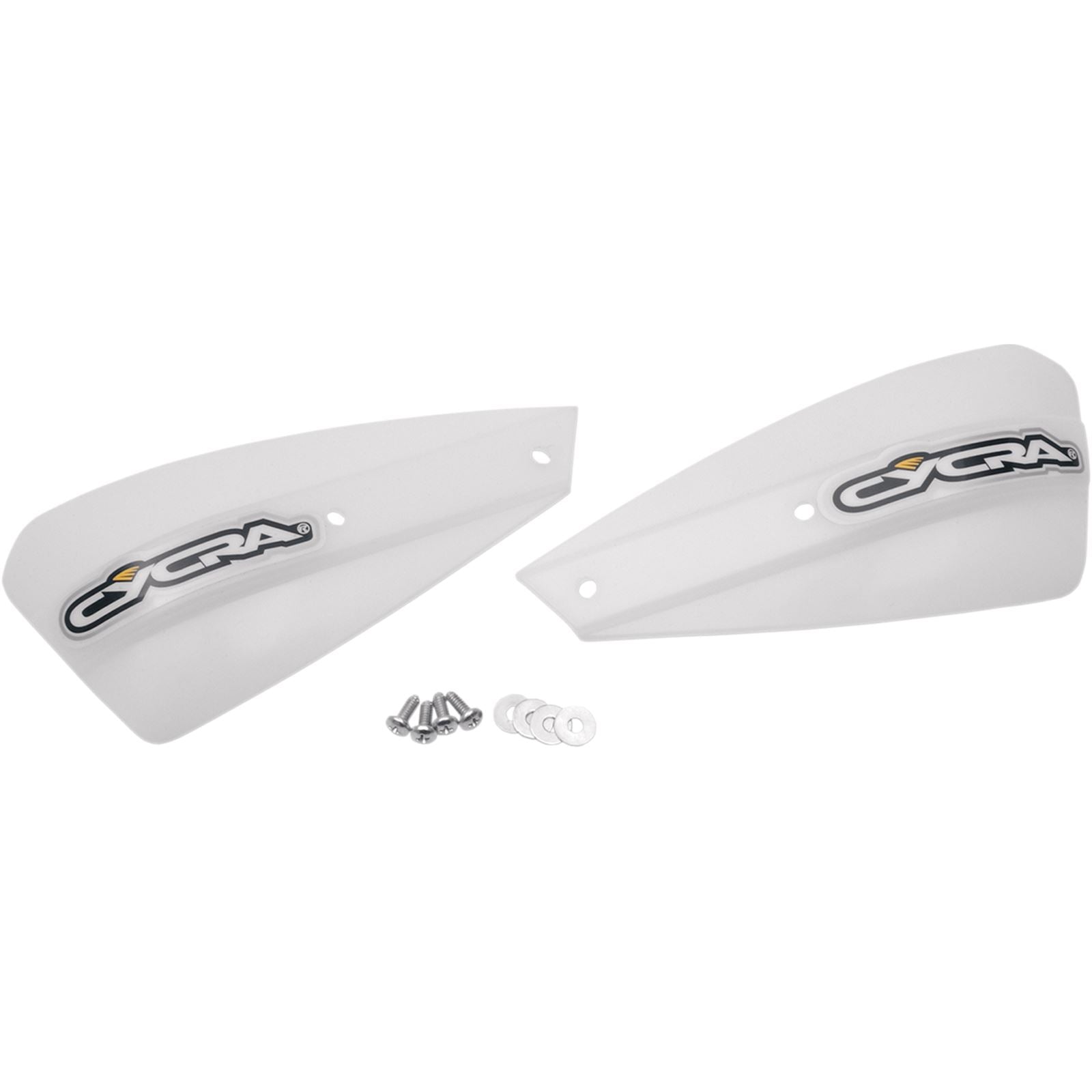 Cycra White Low-Profile Replacement Handshields [MPN: 1CYC-1115-42]_369948