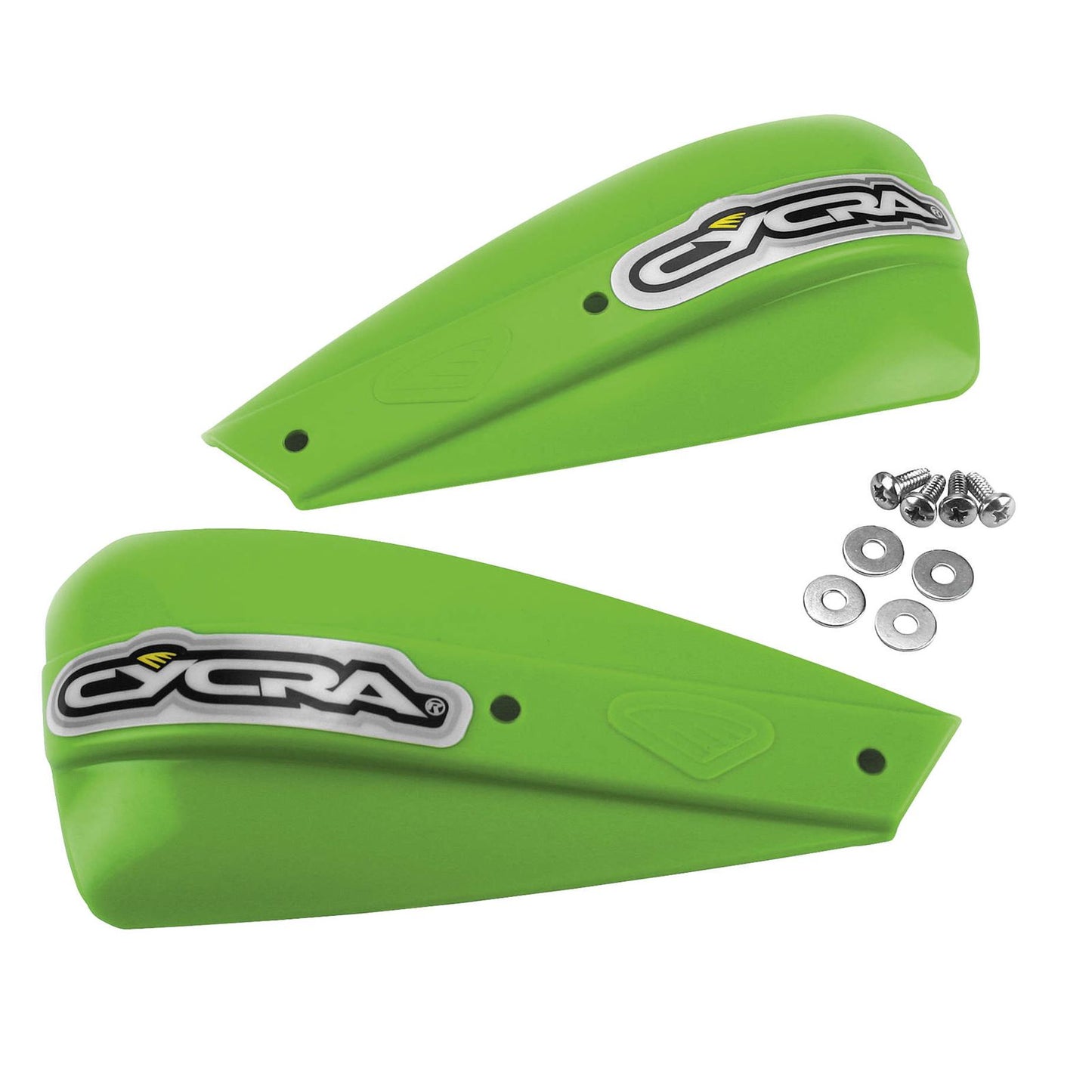 Cycra Green Low-Profile Replacement Handshields [MPN: 1CYC-1115-72]_83114