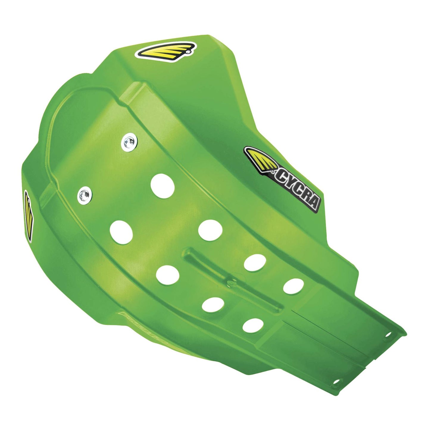 Cycra Skid Plate - Green Fits Kawasaki [MPN: 1CYC-6210-72]_83256