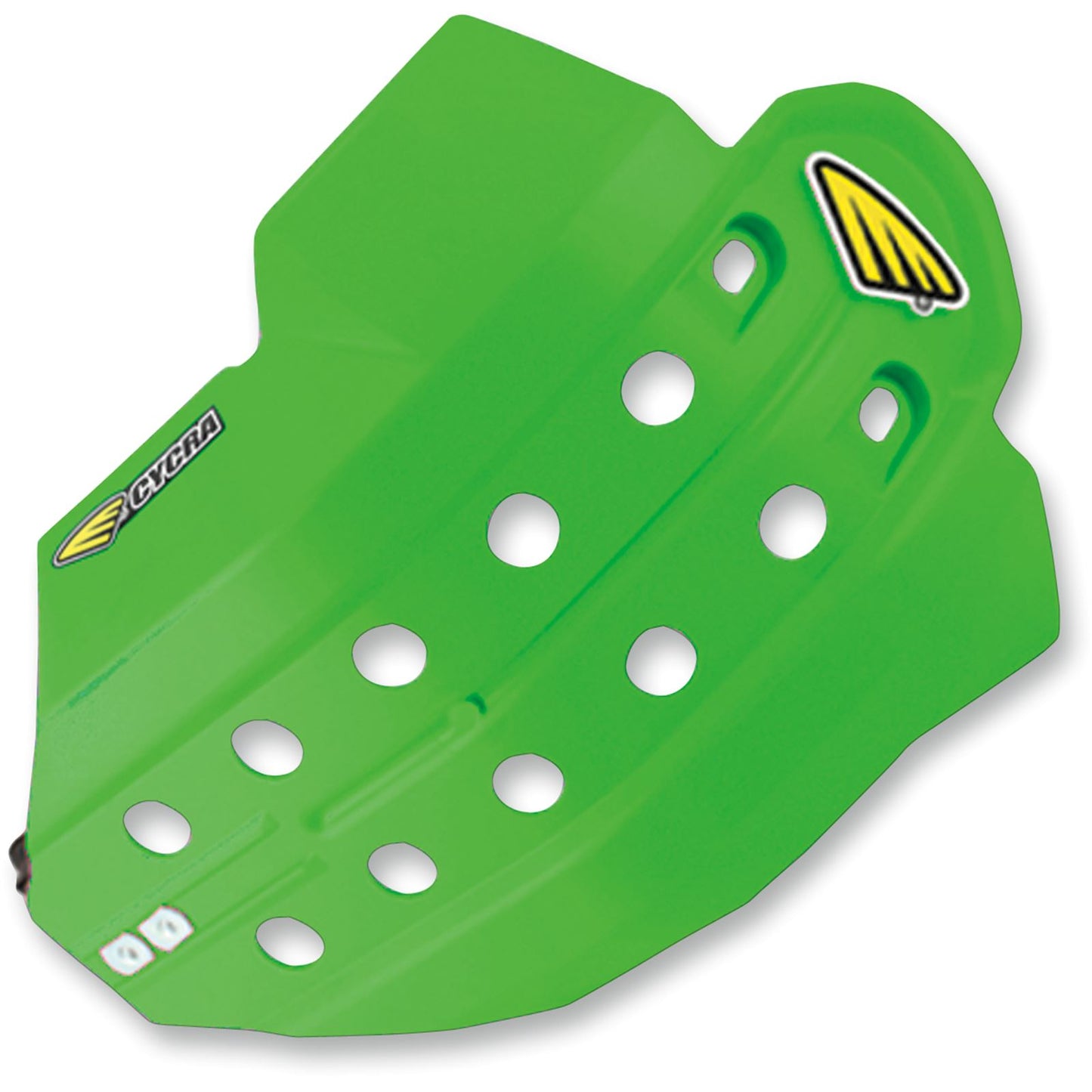 Cycra Skid Plate - Green Fits Kawasaki [MPN: 1CYC-6210-72]_369490