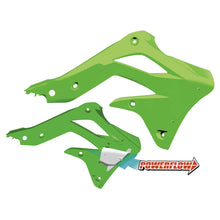 Cycra PowerFlow Shrouds - KXF250 - Green [MPN: 1CYC-1865-72]_83295