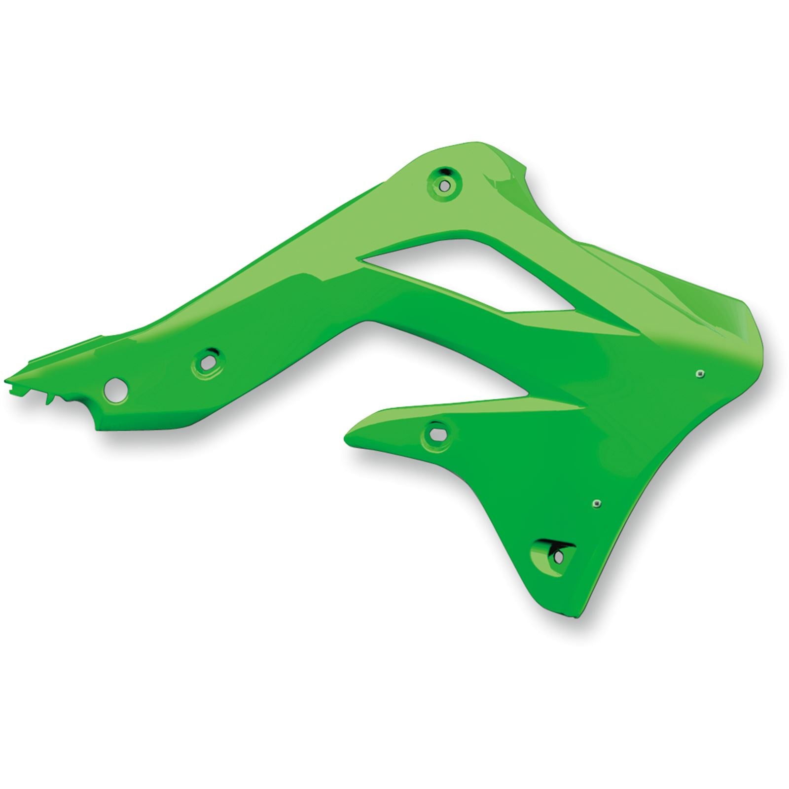 Cycra PowerFlow Shrouds - KXF250 - Green [MPN: 1CYC-1865-72]_369590