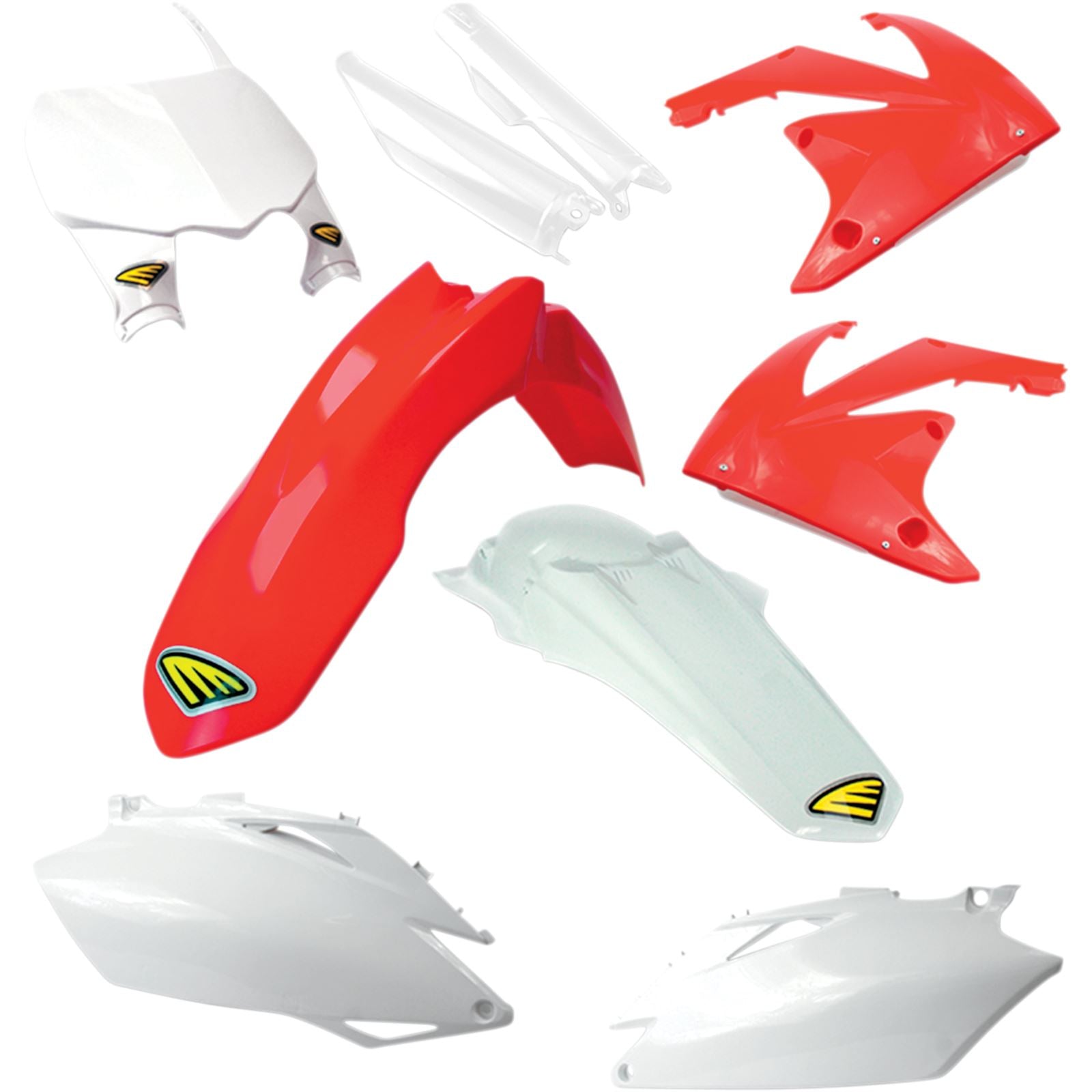 Cycra Body Kit - Powerflow - Red/White [MPN: 1CYC-9304-02]_369978