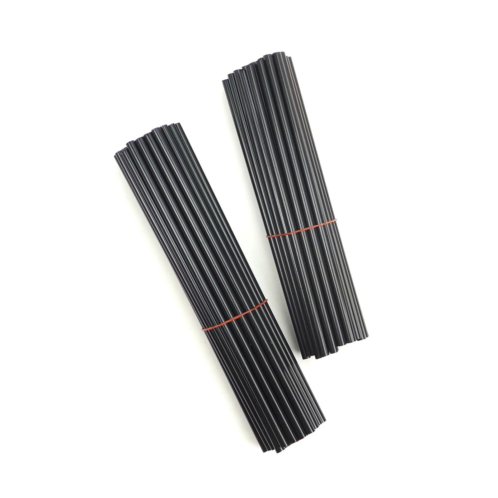2FastMoto 76pcs Wheel Spoke Skin Cover Wrap Kit for Motocross Dirt Bike - Black 10-170B_1770854