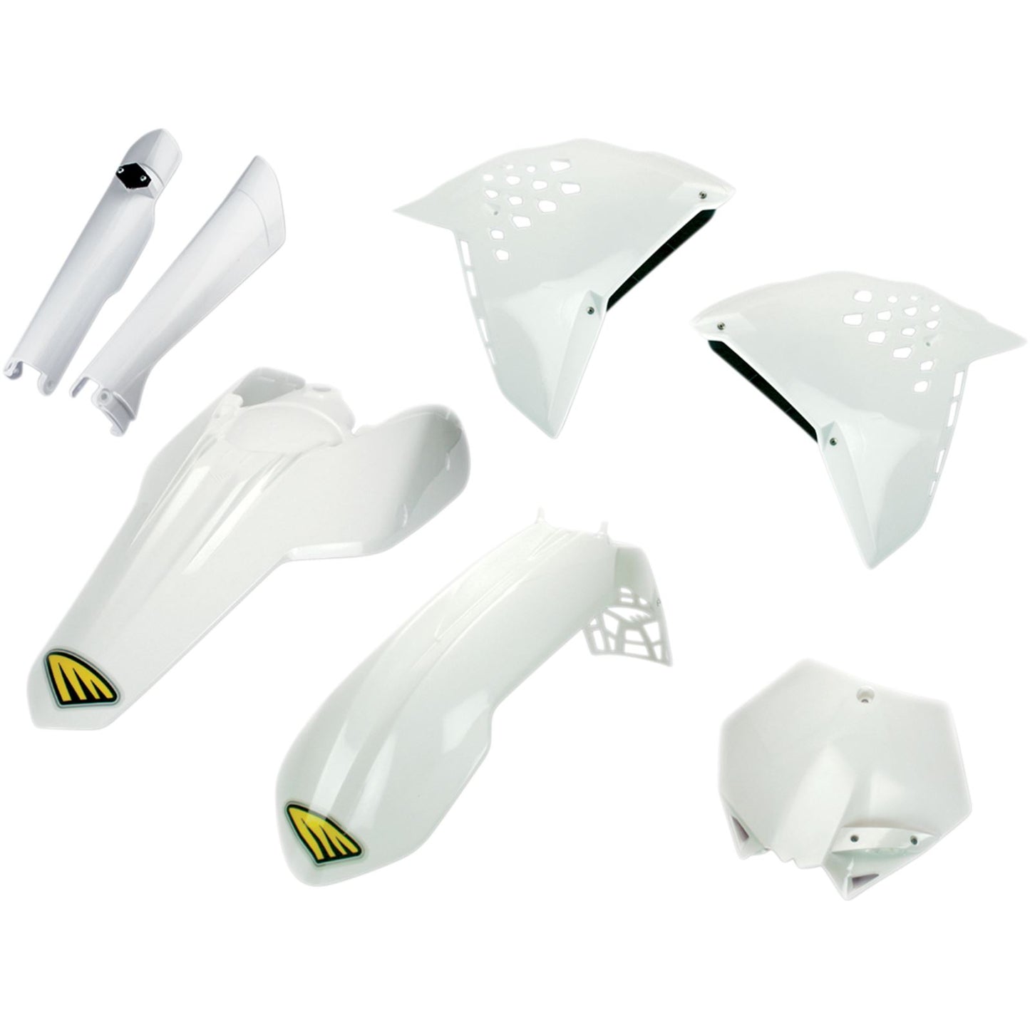 Cycra Body Kit - Powerflow - White [MPN: 1CYC-9306-42]_369988